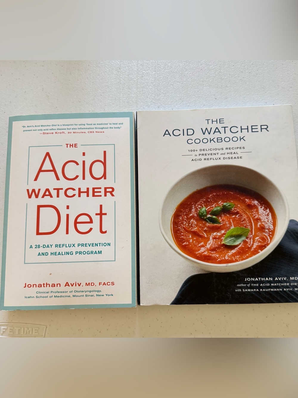 The Acid Watcher Cookbook & Diet Set of 2 books